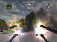 une photo d'Ã©cran de Crimson Skies - High Road to Revenge sur Microsoft X-Box